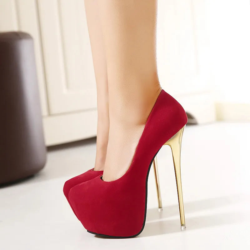 Talons aiguilles bout tond - Chic&Shines