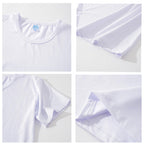 Crew neck short sleeve graphic print T-shirt