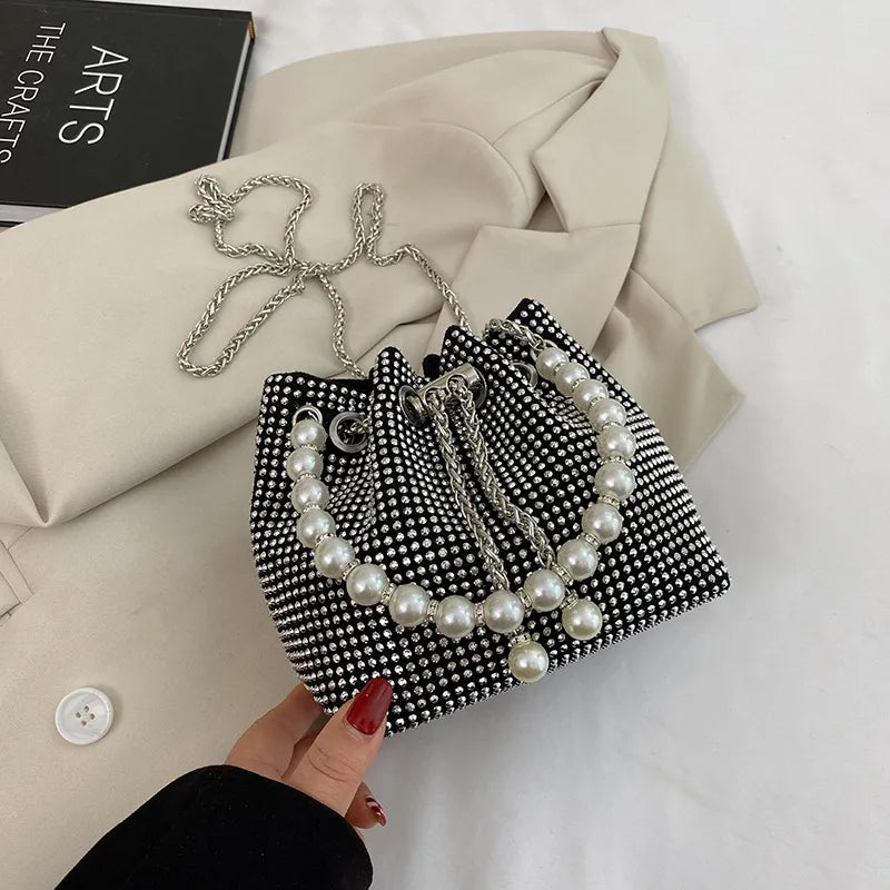 Sac Seau À Chaîne En Diamant - Chic&Shines