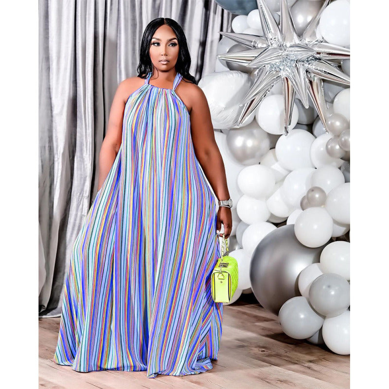 Robe longue licou ample - Chic&Shines
