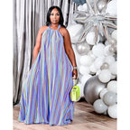 Robe longue licou ample - Chic&Shines
