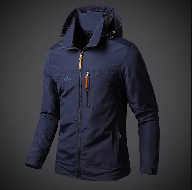 Men's Waterproof and Windproof Jacket - Arvid - Autumn Edition