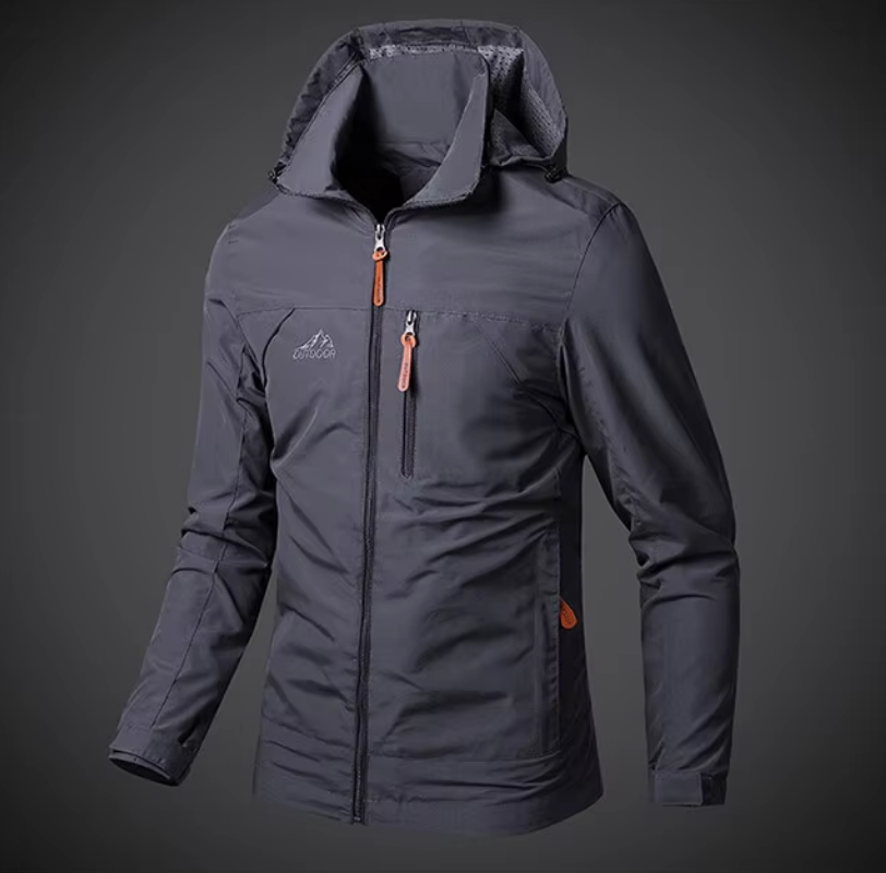 Men's Waterproof and Windproof Jacket - Arvid - Autumn Edition