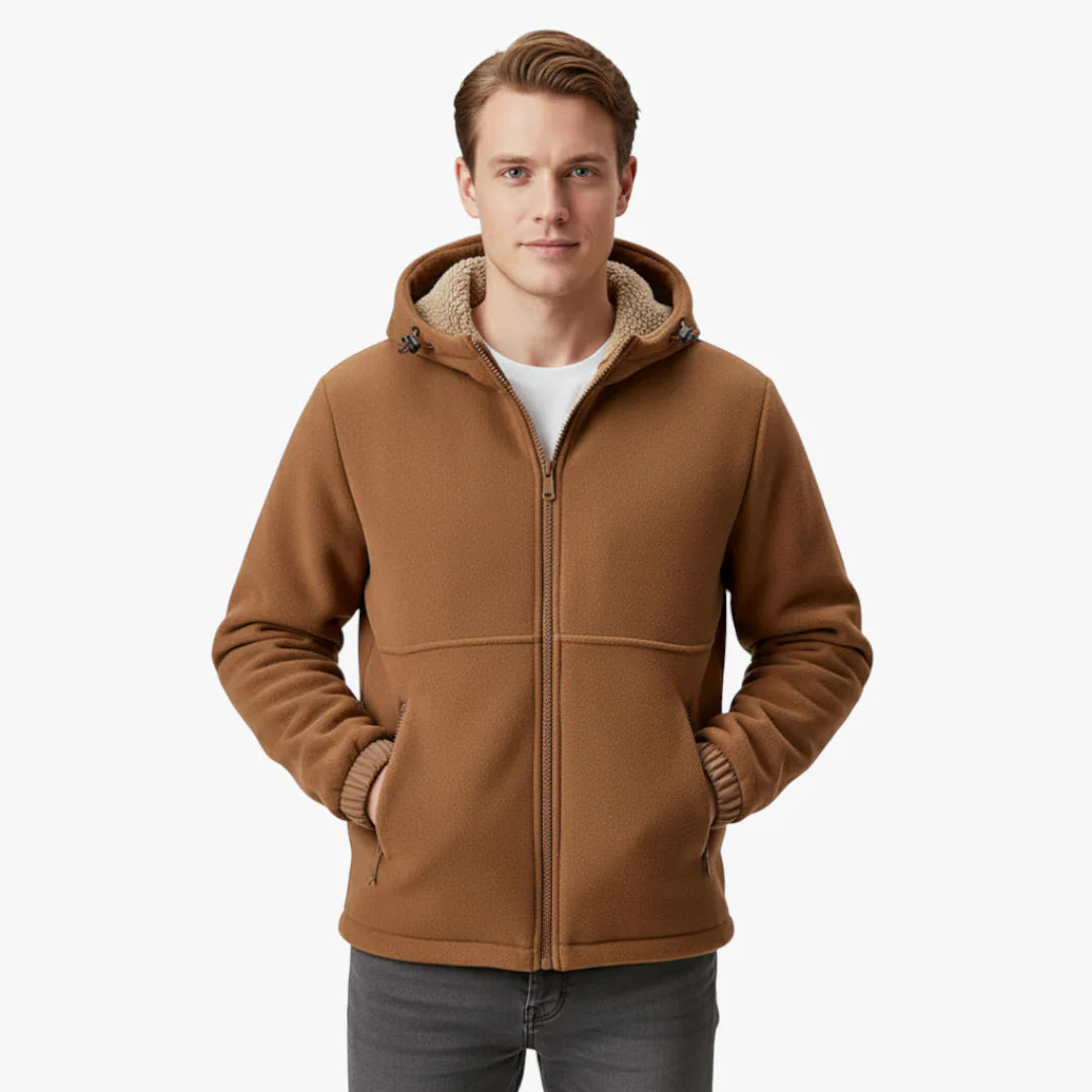 Kai | Veste à capuche doublée pour hommes