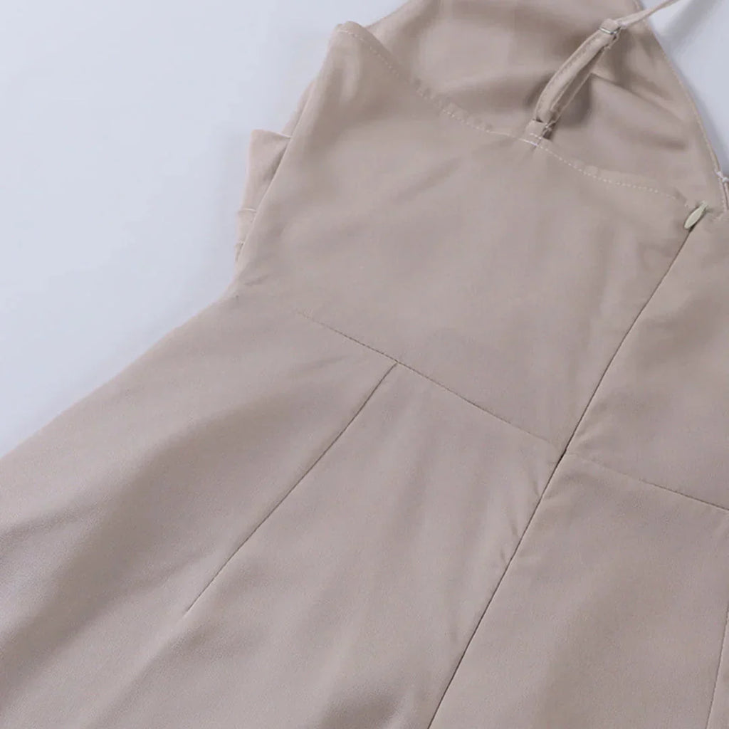 Robe chic fendue Mara pour femme – Robe de soirée élégante
