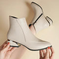 Elegant Zippered Women's Boots | Comfortable