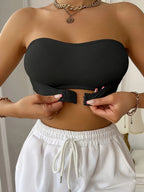 Soutien-gorge de sport sans coutures pour femme, avec bande antidérapante et coupe confortable