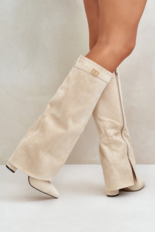 Apollonia | Bottes Chic d'Automne pour Femmes Hauteur de Genou