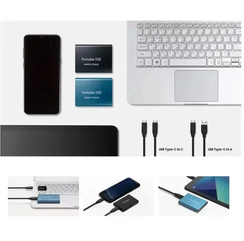 Portable external SSD