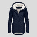 Manteau polaire manches longues à capuche - Chic&Shines