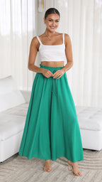 Pantalon Taille Haute Jambe Large - Chic&Shines