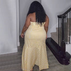 Robe Longue Col Licou Dos Nu