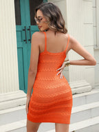 Cable-Knit Mini Cami Dress