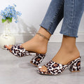 Talons hauts en daim à bout ouvert - Chic&Shines
