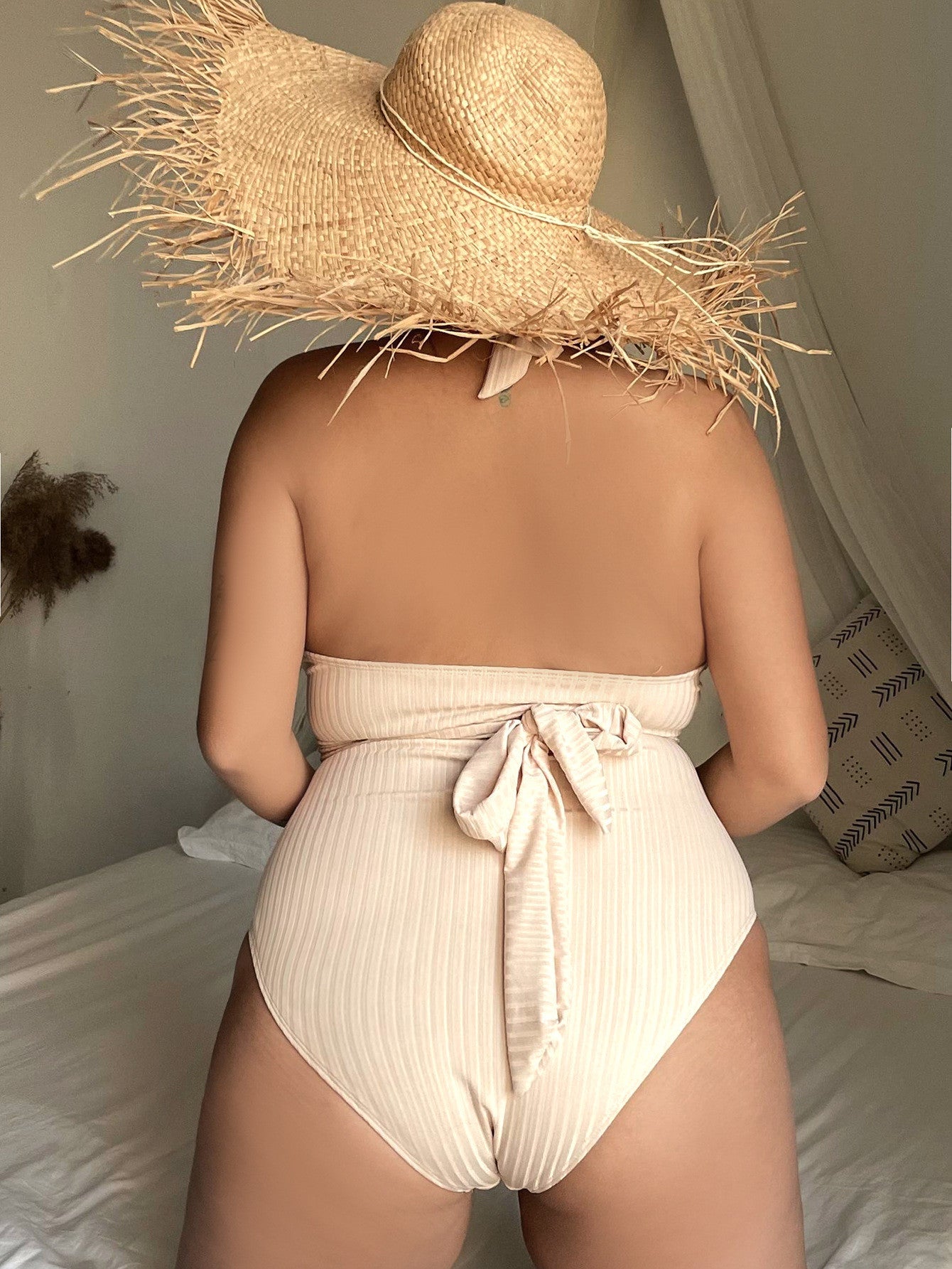 Halter One Piece Swimsuit