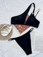 Maillot De Bain Bikini Avec Chaîne
