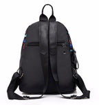 Medium-sized Letter Print Backpack