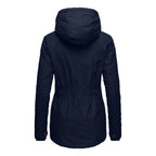 Manteau polaire manches longues à capuche