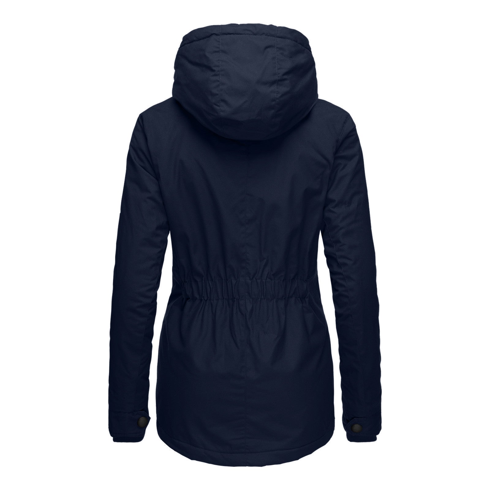 Manteau polaire manches longues à capuche