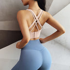 Brassière de sport dos nu croisé - Chic&Shines