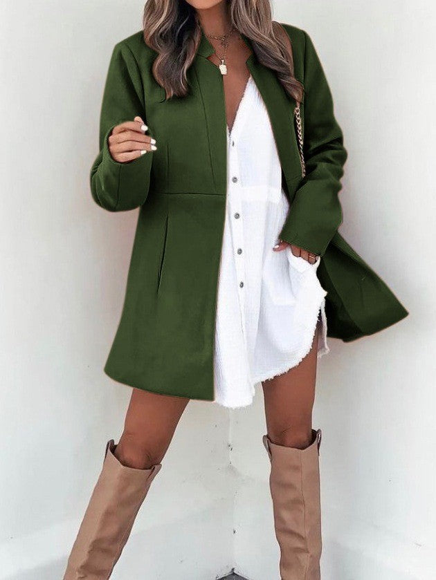 Veste à manches longues à poches d'hiver - Chic&Shines