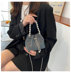 Sac Seau À Chaîne En Diamant