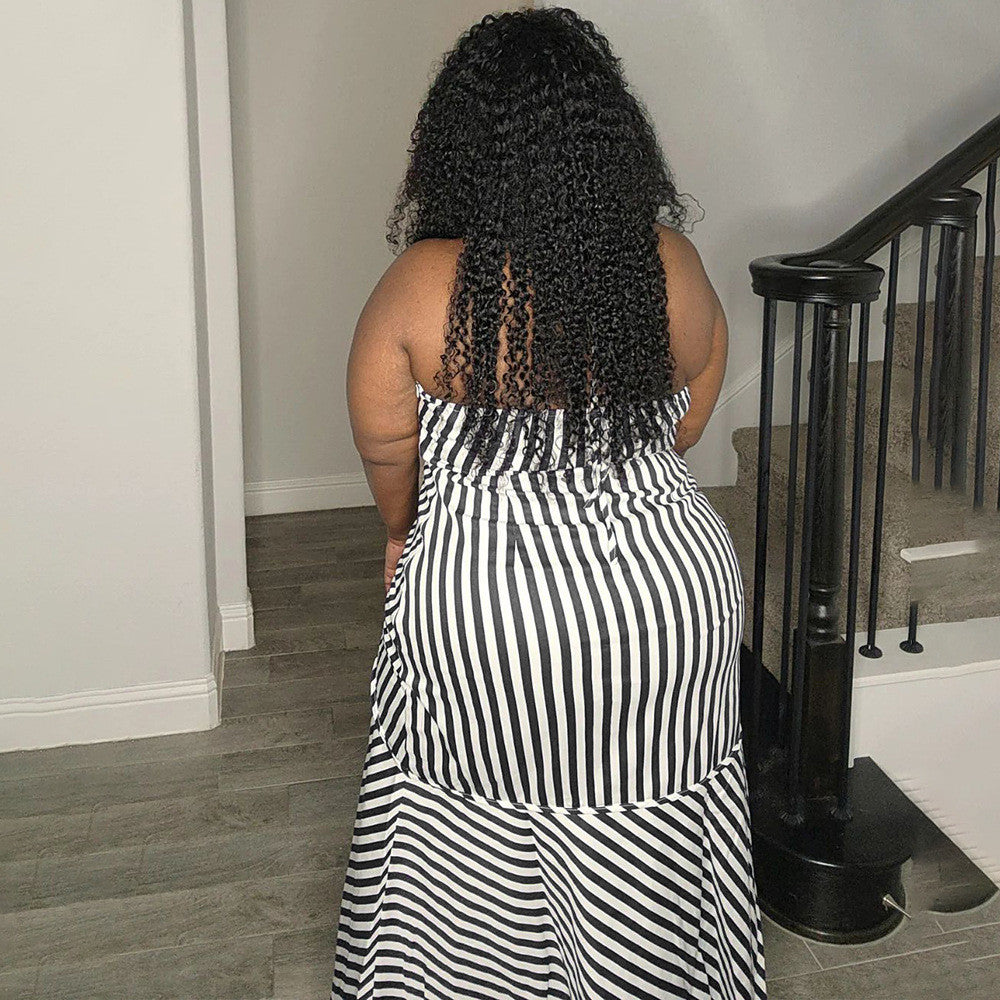 Robe Longue Col Licou Dos Nu