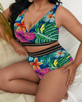 Maillot De Bain 2 pièces Imprimé Floral - Chic&Shines