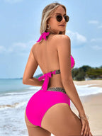 Maillot De Bain 2 pièces Licou Dos Nu