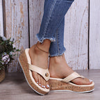 Sandales compensée - Chic&Shines