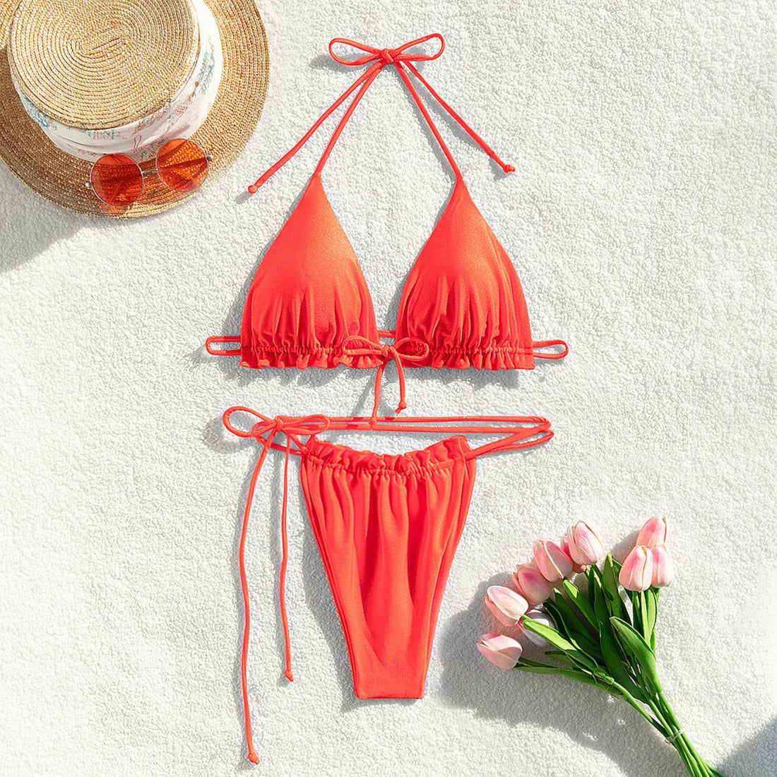 Maillot De Bain Bikini Licou
