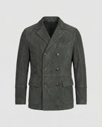 Blazer croisé classique d'automne pour hommes