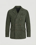 Blazer croisé classique d'automne pour hommes