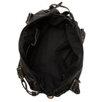 RAQUEL - Sac à main en cuir rigide avec bandoulière