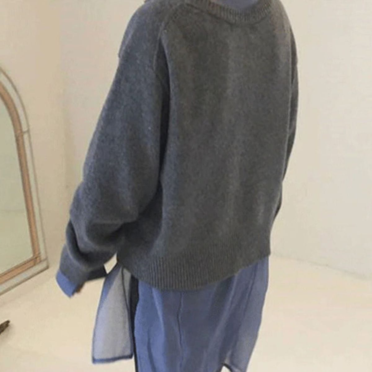 Femmes - Cardigan en cachemire - Patte de boutonnage confortable - Mode tricotée élégante et douce pour l'automne pour les femmes qui ont du style