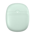 Étui de protection vert menthe pour écouteurs sans fil, design compact et moderne, idéal pour AirPods, accessoire tendance et pratique.