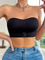 Naomi | Soutien-gorge bandeau antidérapant sans coutures pour le sport - Confort et style