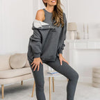 Sweat-shirt d'automne à capuche confortable et décontracté pour femme - Édition Automne 2023