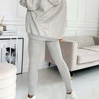 Sweat-shirt d'automne à capuche confortable et décontracté pour femme - Édition Automne 2023