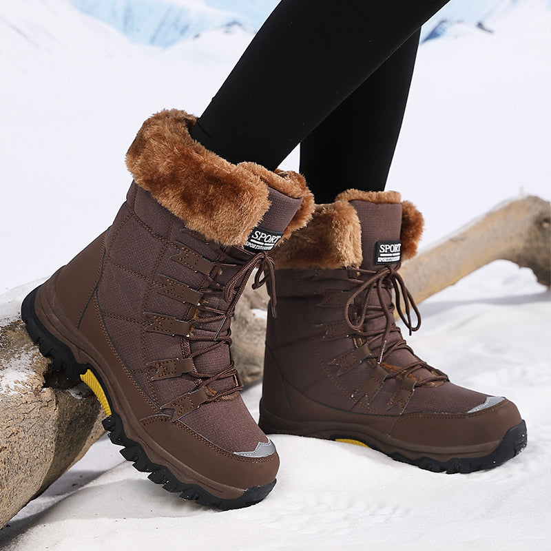 Marina - Bottes d'hiver chaudes avec protection imperméable