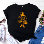 T-shirt coupe ajustée col rond motif Halloween - Chic&Shines