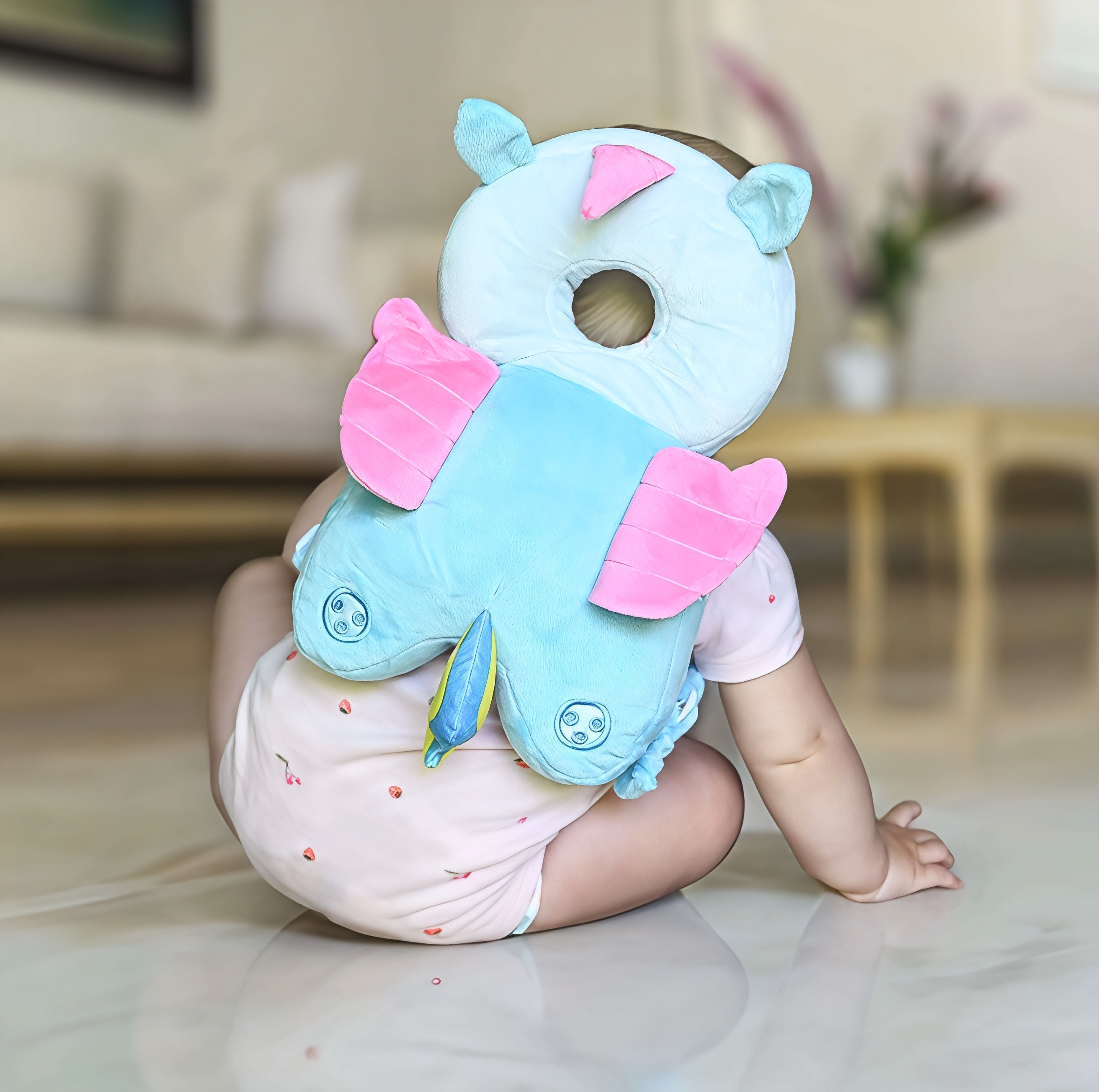 Coussin protecteur de tête pour bébé Sac à dos de sécurité