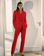 Ensemble blazer pantalon ceremonie femme