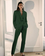 Ensemble blazer pantalon ceremonie femme