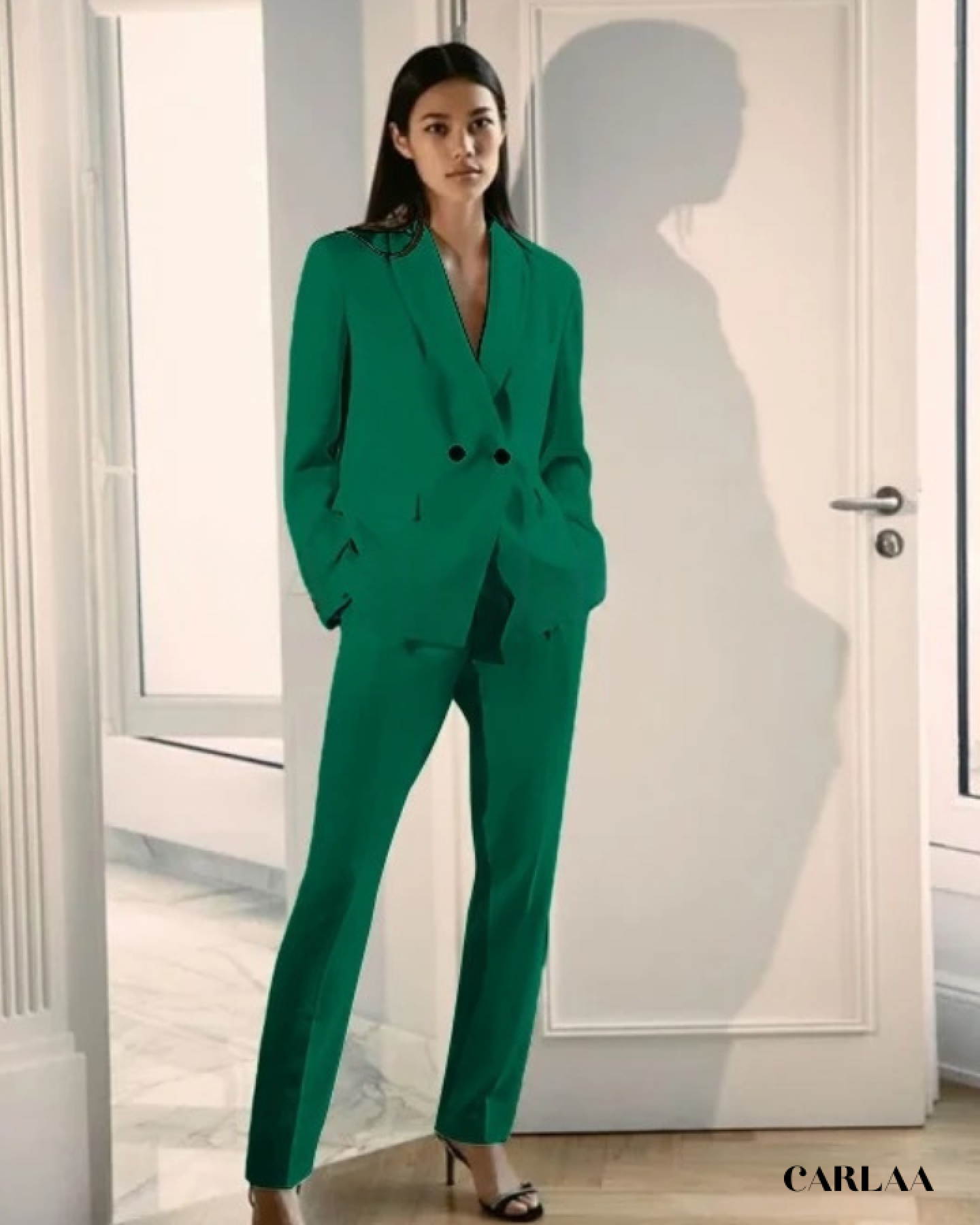 Ensemble blazer pantalon ceremonie femme