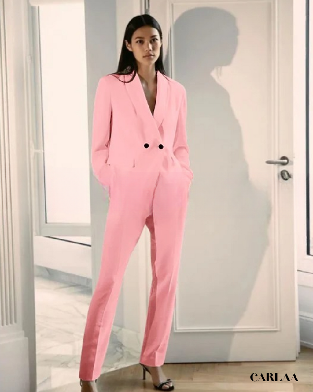 Ensemble blazer pantalon ceremonie femme