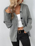 Cardigan pour dames avec bonnet