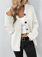 Cardigan pour dames avec bonnet