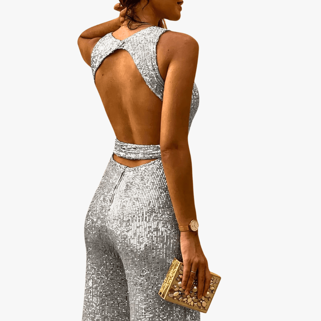 Venus | Women's Sequin Jumpsuit | Elegant and Comfortable