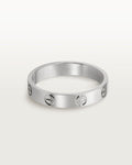 Aria - Bague unisexe Argent Taille 1 Alliage de zinc
